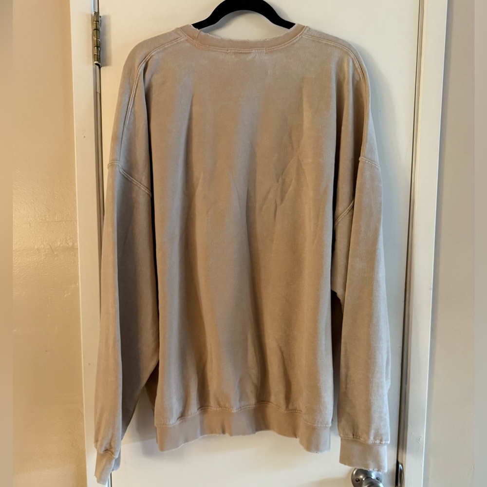 Free People x Tricia Fix Cherry Print Fruit Sweatshirt - Picture 3 of 5